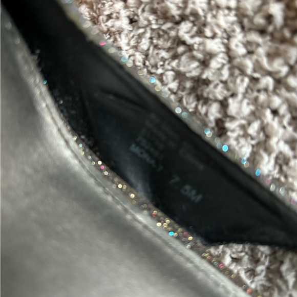 Used glitter high heel shoes 👠 good condition, size 7.5 - Picture 3 of 16